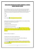NCIDQ EXAM QUESTIONS AND VERIFIED ANSWERS&vert;A&plus; GRADED&vert; NEWEST 2026&sol;2027 UPDATE