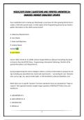 NCIDQ IDFX EXAM &vert;QUESTIONS AND VERIFIED ANSWERS&vert;A&plus; GRADED&vert; NEWEST 2026&sol;2027 UPDATE