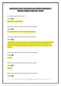 NCIDQ PRACTICUM &vert;QUESTIONS AND VERIFIED ANSWERS&vert;A&plus; GRADED&vert; NEWEST 2026&sol;2027 UPDATE