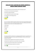 NCIDQ COMPREHENSIVE BUNDLE&vert; QUESTIONS AND VERIFIED ANSWERS&vert; NEWEST 2026&sol;2027 UPDATE