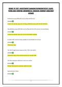 SERIES 79 TEST -INVESTMENT BANKING REPRESENTATIVE &vert;QUESTIONS AND VERIFIED ANSWERS&vert;A&plus; GRADED&vert; NEWEST 2026&sol;2027 UPDATE