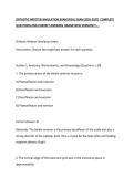 ORTHOTIC WRITTEN SIMULATION EXAM &lpar;REAL EXAM 2026-2027&rpar; COMPLETE QUESTIONS 