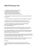 HESI PN Practice Test Questions with Clear Rationales &lpar;2026&sol;2027&rpar;&NewLine;
