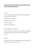 HESI PN MEDICAL SURGICAL NGN EXAM QUESTIONS AND CORRECT ANSWERS 2026&period;