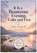 It Is a Beauteous Evening&comma; Calm and Free by William Wordsworth
