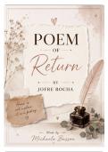 Poem of Return by Jofre Rocha