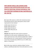 MPTC MOTOR VEHICLE LAW ULTIMATE EXAM&colon; COMPLETE CERTIFICATION REVIEW WITH 200 PRACTICE QUESTIONS&comma; DETAILED RATIONALES&comma; AND FULL STATUTORY COVERAGE OF MGL CHAPTERS 89&comma; 90&comma; 90B&comma; AND 90C
