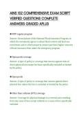 AINS 102 COMPREHENSIVE EXAM SCRIPT&NewLine;VERIFIED QUESTIONS COMPLETE&NewLine;ANSWERS GRADED APLUS&NewLine;