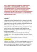 NORTH CAROLINA LANDSCAPE CONTRACTOR COMPREHENSIVE CERTIFICATION REVIEW&colon; 2026 EDITION &ndash; 200 ACTUAL EXAM QUESTIONS & ANSWERS WITH DETAILED RATIONALES COVERING BUSINESS STRUCTURES&comma; LICENSING REQUIREMENTS&comma; ZONING REGULATIONS&comma; CONTRACT LAW&comma; SAFETY PRACTICES&comma; E