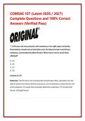 COMSAE Form 110 &ndash; Complete Exam with Answer Key & Step-by-Step Explanations &vert; Ideal for COMLEX Level 1 Review&rdquo;