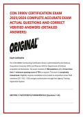 CON 3990V Certification Exam Study Guide &vert; 150 Practice Questions with Answers in Bold Italic & Detailed Rationales &ndash; Federal Acquisition Regulation &lpar;FAR&rpar; Test Bank &vert; PDF