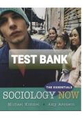 Kimmel and Aronson's Sociology Now&colon; The Essentials Test Bank &vert; Michael S&period; Kimmel & Amy Aronson