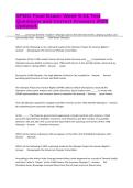 SPMG Final Exam&colon; Week 9-14 Test Questions and Correct Answers 2026 Updated&period;