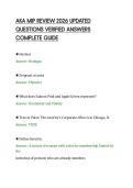 AKA MIP REVIEW 2026 UPDATED&NewLine;QUESTIONS VERIFIED ANSWERS&NewLine;COMPLETE GUIDE