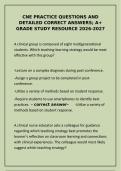 CNE Practice Questions 2026-2027 &vert; Certified Nurse Educator Exam Study Resource with Detailed Answers&NewLine;&NewLine;