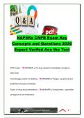 NAPSRx CNPR Pharmaceutical Sales Certification Exam &vert; 250&plus; Practice Questions & Verified Answers &vert; Pharmacology&comma; FDA Regulations&comma; Clinical Trials&comma; Drug Development & Pharmaceutical Sales &vert; National Association of Pharmaceutical Sales Representatives &lpar;NAPS