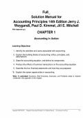 Solution Manual For Accounting Principles 14th Edition by Jerry J&period; Weygandt&comma; Paul D&period; Kimmel &vert; ISBN-13 978-1119707110 &vert; All Chapters &NewLine;