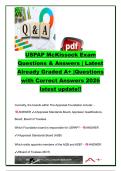 USPAP McKissock Certification Exam &vert; 180&plus; Practice Questions & Verified Answers &vert; USPAP Ethics&comma; Scope of Work&comma; Appraisal Standards&comma; Record Keeping & Appraisal Review &vert; McKissock Learning