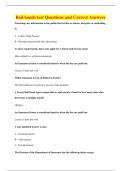 Bail bonds test Questions and Correct Answers