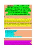 Veterinary Exam Success Guide 2026 &vert; Animal Health Science Practice Questions and Clinical Review