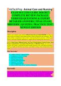 VetTechPrep Animal Care and Nursing Exam Success Guide 2026 &vert; Veterinary Technician Study Review