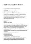 NR509 Bates Test Bank - Midterm Questions with Comprehensive Rationales &lpar;2026&sol;2027&rpar;&NewLine;
