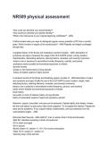 NR509 physical assessment Questions with Comprehensive Rationales &lpar;2026&sol;2027&rpar;&NewLine;