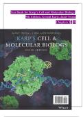 Test Bank for Karp&rsquo;s Cell and Molecular Biology&comma; &NewLine;  &NewLine;9 th Edition&comma; Gerald Karp&comma; Janet Iwasa     &NewLine;Chapters 1  - &NewLine;  18 