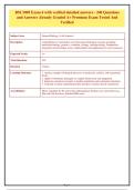 BSC1005 Exam 4 with verified detailed answers - 240 Questions&NewLine;and Answers Already Graded A&plus; Premium Exam Tested And&NewLine;VerifieD