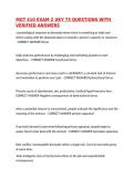 MGT 410 EXAM 2 UKY 73 QUESTIONS WITH VERIFIED ANSWERS&comma;100&percnt;CORRECT