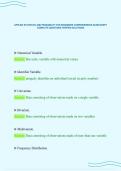 APPLIED STATISTICS AND PROBABILITY FOR ENGINEERS COMPREHENSIVE EXAM SCRIPT COMPLETE QUESTIONS VERIFIED SOLUTIONS&NewLine;