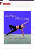 Anatomy & Physiology Test Bank &lpar;11th Edition&comma; Martini&rpar; &vert; Complete 29 Chapters Verified PDF