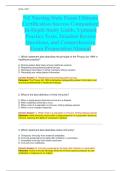 NZ Nursing State Exam Ultimate Certification Success Companion&colon; &NewLine;In-Depth Study Guide&comma; Updated &NewLine;Practice Tests&comma; Detailed Review &NewLine;Questions&comma; and Comprehensive Exam Preparation Manual &NewLine;