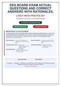 EEG Board Exam Prep&colon; 240 Practice Questions with Correct Answers & Detailed Rationales