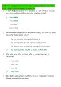 California Tax Education Council &lpar;CTEC&rpar; Questions & Answers 2026 &vert; High-Yield Review &vert; Verified Questions & Answers &vert; Latest Update &vert; Graded A&plus;