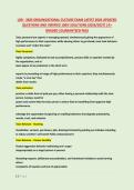 LDR - 302S ORGANIZATIONAL CULTURE EXAM LATEST 2026 UPDATED &NewLine;QUESTIONS AND VERIFIED 100&percnt; SOLUTIONS &lpar;2026&sol;2027&rpar; &vert;A&plus; &NewLine;GRADED &vert;GUARANTEED PASS