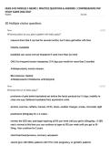 NURS 5433 MODULE 5 NEURO &vert; PRACTICE QUESTIONS & ANSWERS &vert; COMPREHENSIVE FNP STUDY GUIDE 2026&sol;2027