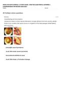 NURS 5433 EENT &lpar;MODULE 1&rpar; STUDY GUIDE &vert; PRACTICE QUESTIONS & ANSWERS &vert; COMPREHENSIVE FNP REVIEW 2026&sol;2027
