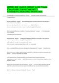 JOMC 486 -MASS MEDIA LAW FINAL EXAM AND 100&percnt; CORRECT ANSWERS 2026&sol;2027 UPDATED&period;