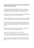 NR667 EXIT EXAM &vert; PRACTICE QUESTIONS & ANSWERS &vert; COMPREHENSIVE FNP CAPSTONE STUDY GUIDE 2026&sol;2027
