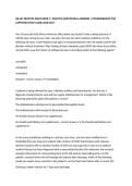 NR 667 PRACTICE EXAM WEEK 2 &vert; PRACTICE QUESTIONS & ANSWERS &vert; COMPREHENSIVE FNP CAPSTONE STUDY GUIDE 2026&sol;2027