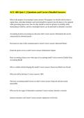 ACC 406 Quiz 1 &vert;&vert; Questions and Correct Detailed Answers&period;