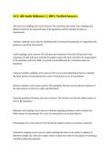 ACC 406 Audit Midterm 2 &vert;&vert; 100&percnt; Verified Answers&period;