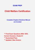Child Welfare Certification Exam Study Guide 2026&ndash;2027 &vert; Child Abuse & Neglect Practice Review