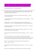 OUPV -Masters Upgrade Study Guide Exam with Already Solved Solutions&period;