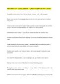 All LIBF CEFS Unit 1 and Unit 2 &vert;&vert; Answers 100&percnt; Rated Correct&period;