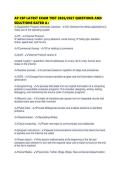 AP CSP LATEST EXAM TEST 2026&period;pdf&NewLine;&NewLine;1&period; Document information