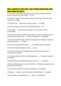 FBLA CONCEPTS &NewLine;&NewLine;1&period; Document information
