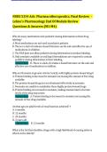 Nurs 5334 adv pharmacotherapeutics final review lehne s pharmacology end of module review 2026-2027