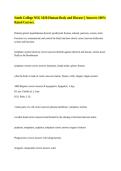 South College NSG 1020 Human Body and Disease &vert;&vert; Answers 100&percnt; Rated Correct&period;